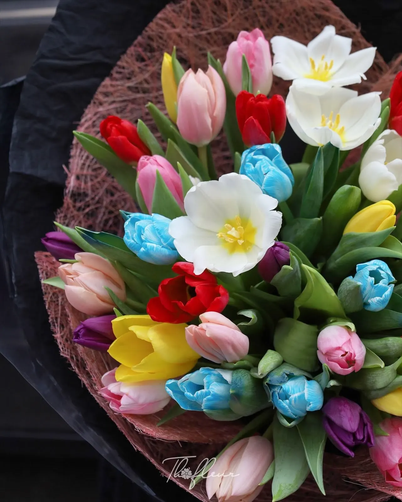 Bó hoa tulip 110