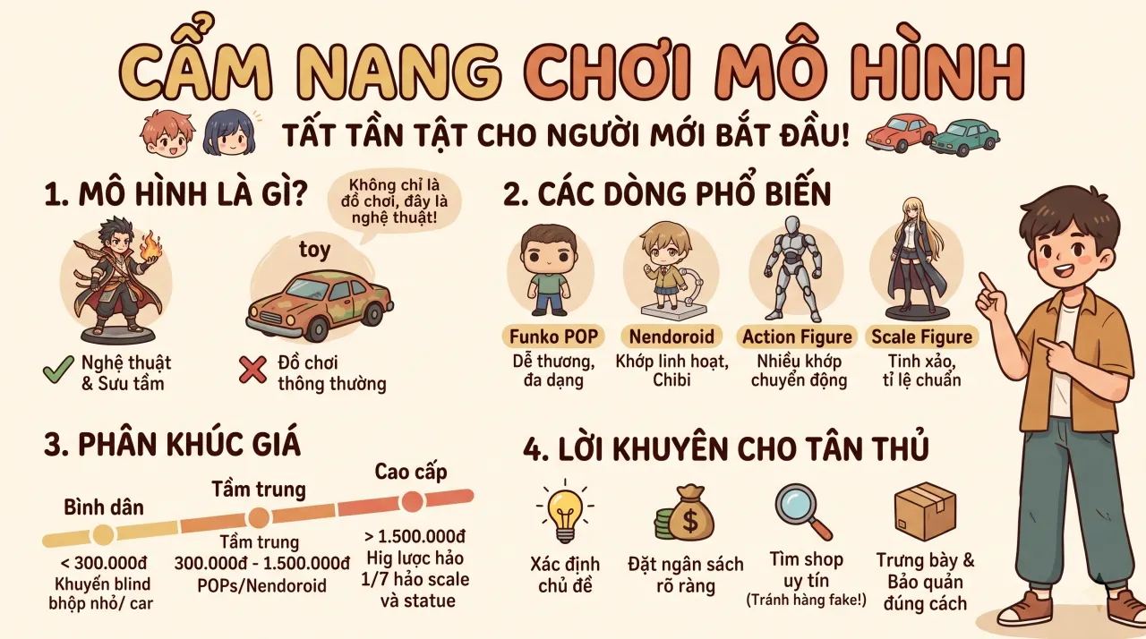 Infographic tổng hợp key takeaways về figure sưu tầm