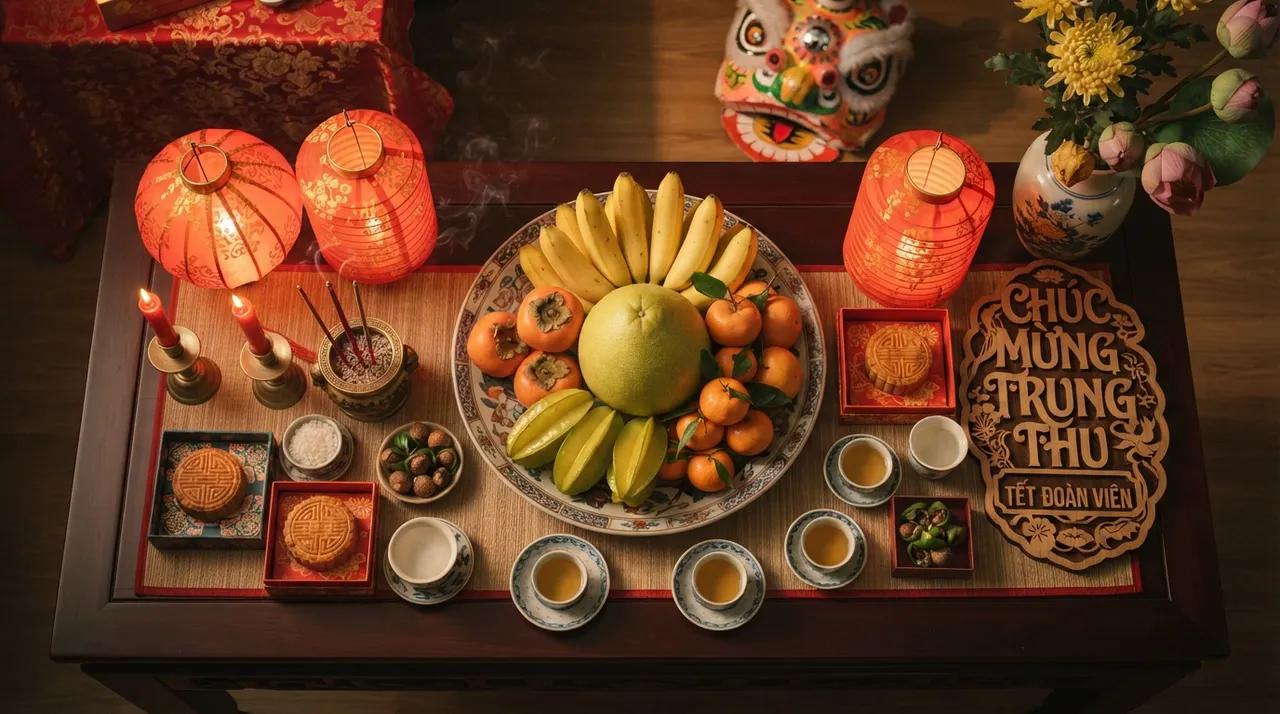 lễ vật cúng rằm tháng 10 đơn giản tại nhà