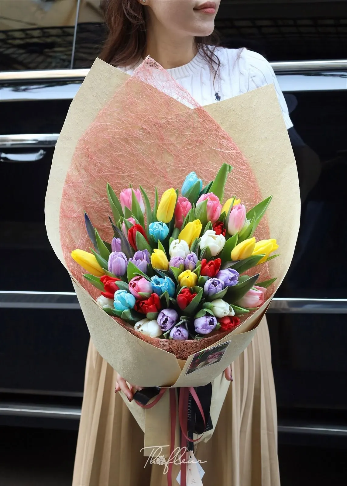 Bó hoa tulip 108