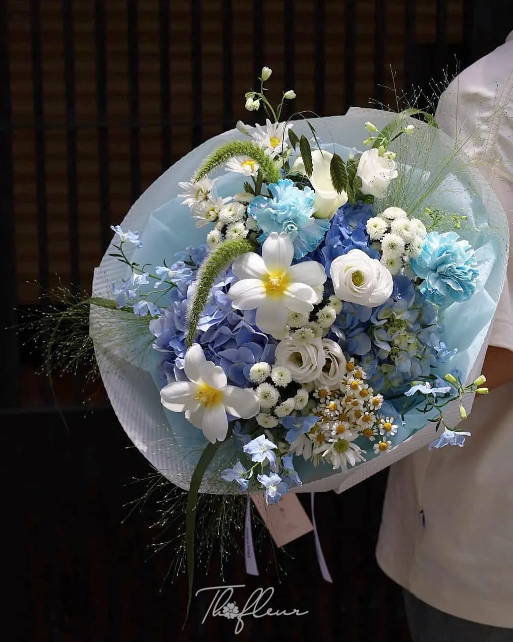 Bó hoa cẩm tú cầu 13