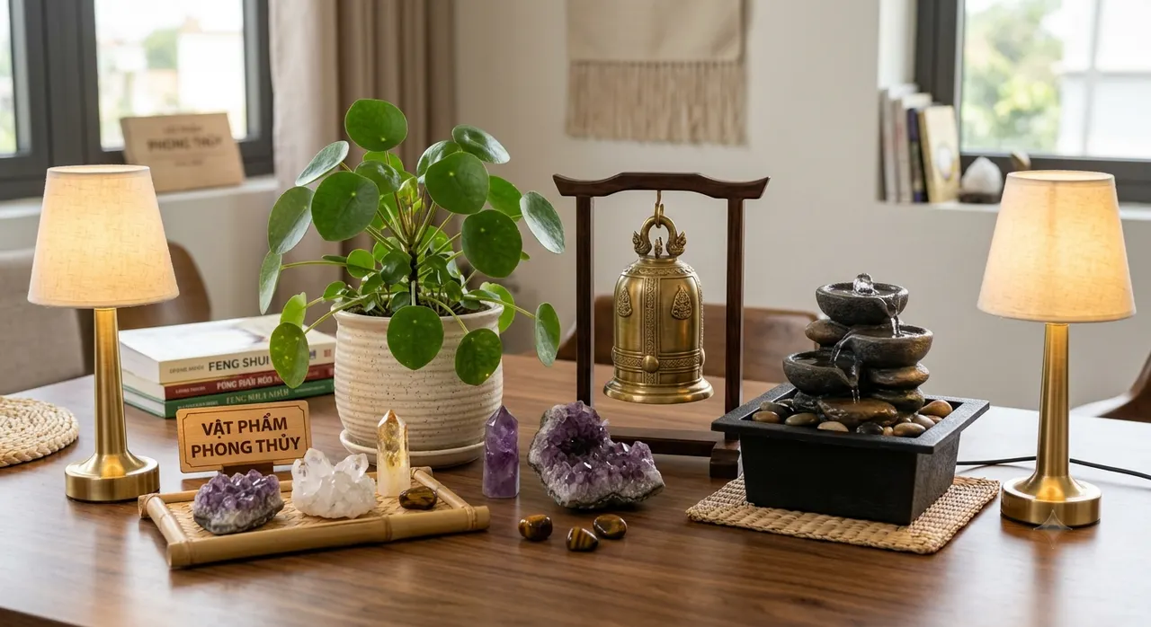 vật phẩm hóa giải phong thủy chung cư
