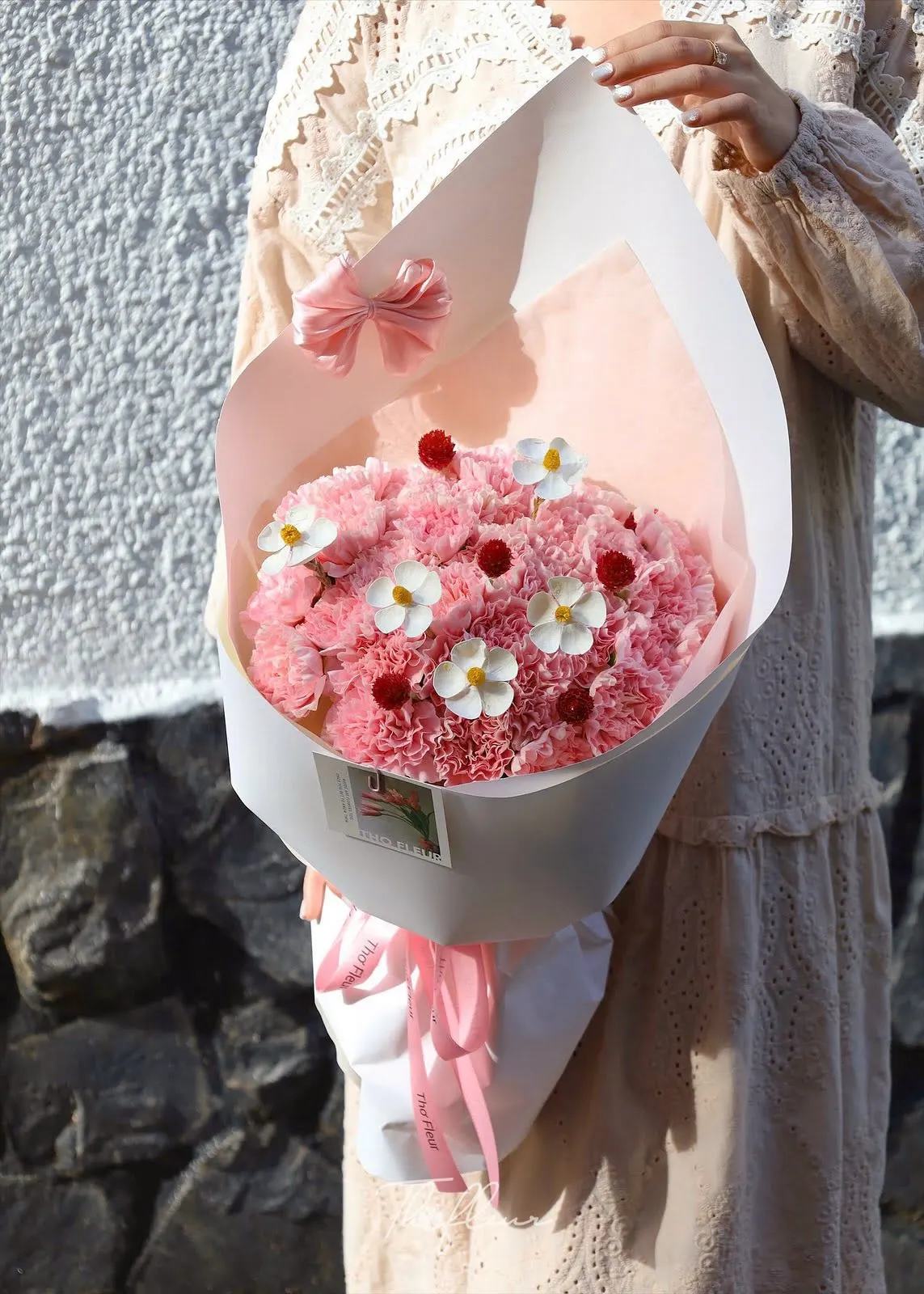 Bó hoa cẩm chướng 09