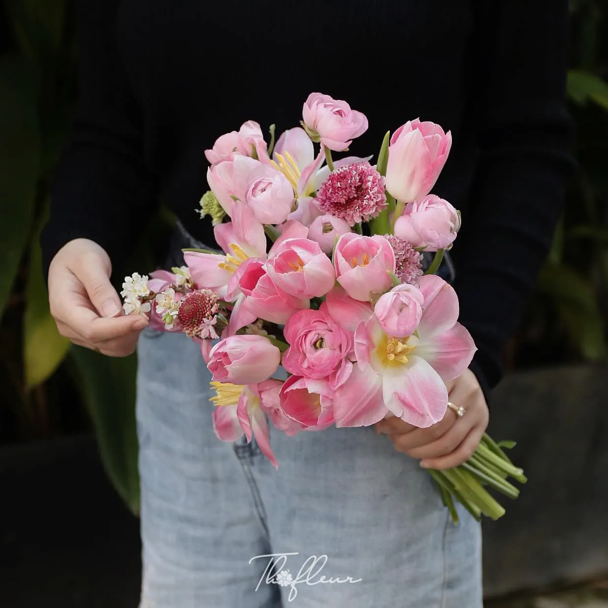 Hoa cưới tulip 17