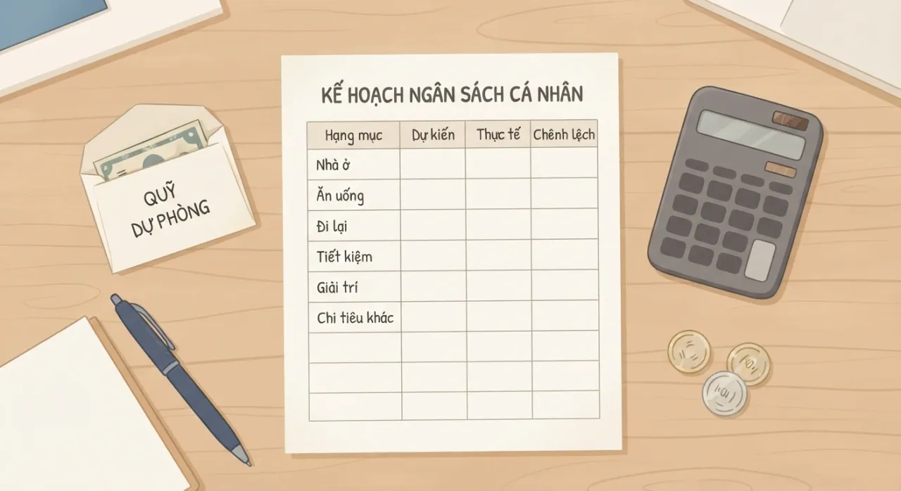 Bảng khung ngân sách tổ chức sự kiện ngày 20/10
