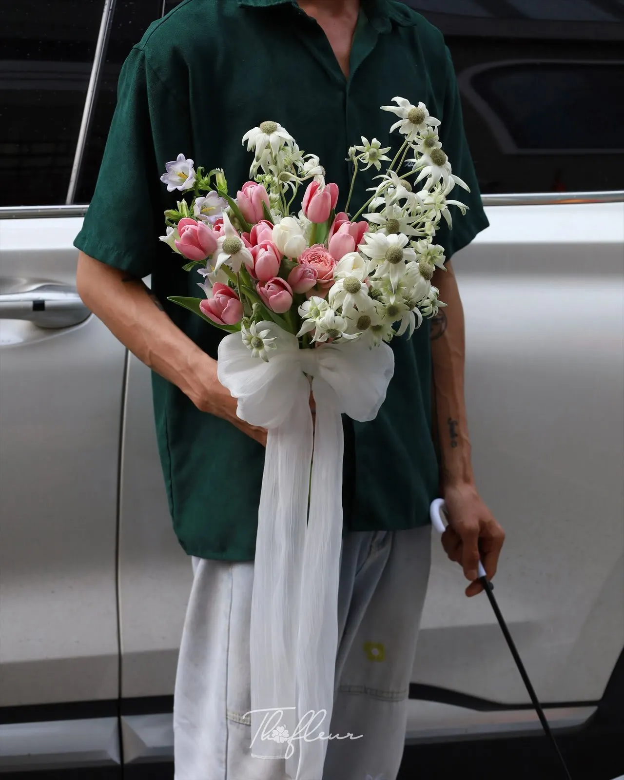 Hoa cưới tulip 62