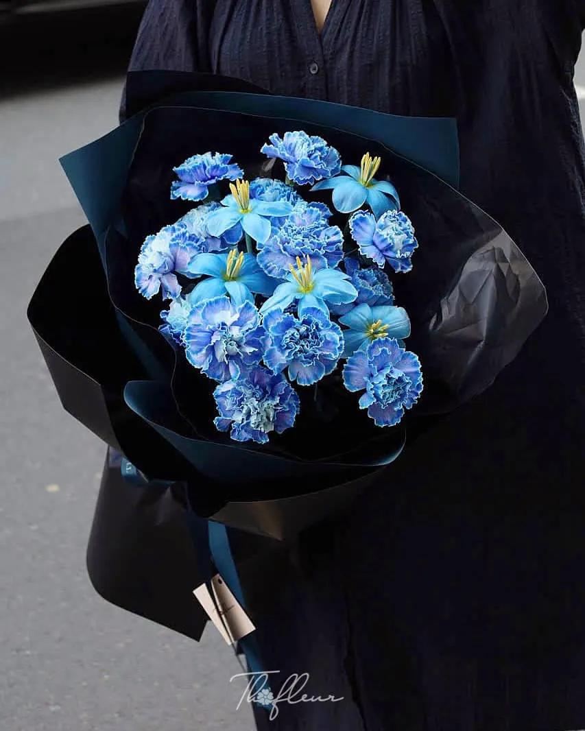 Bó hoa cẩm chướng 04