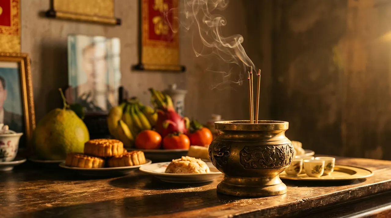 giờ cúng Rằm tháng 8 tốt nhất