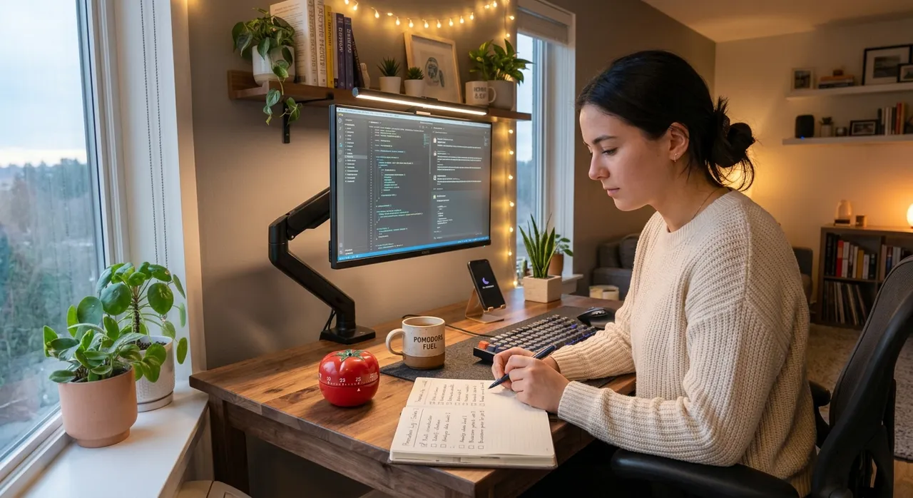 Mẹo tăng tập trung khi làm việc tại nhà với kỹ thuật Pomodoro