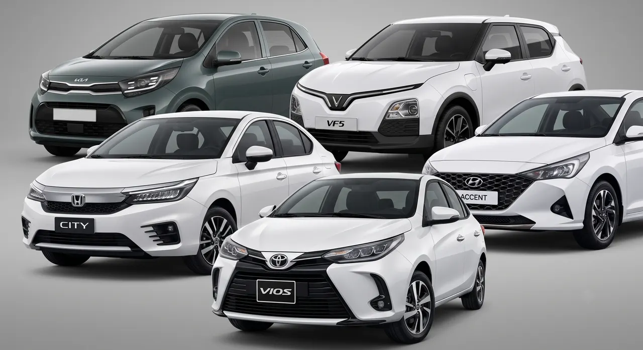 Top 5 mẫu xe ô tô phổ thông đáng mua nhất năm 2026 tại Việt Nam