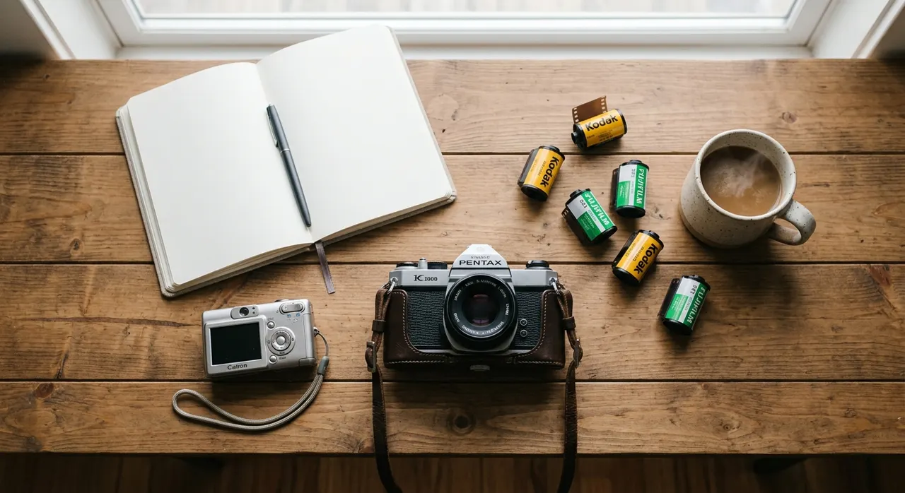 Bộ đồ nghề nhiếp ảnh analog cho người mới bắt đầu