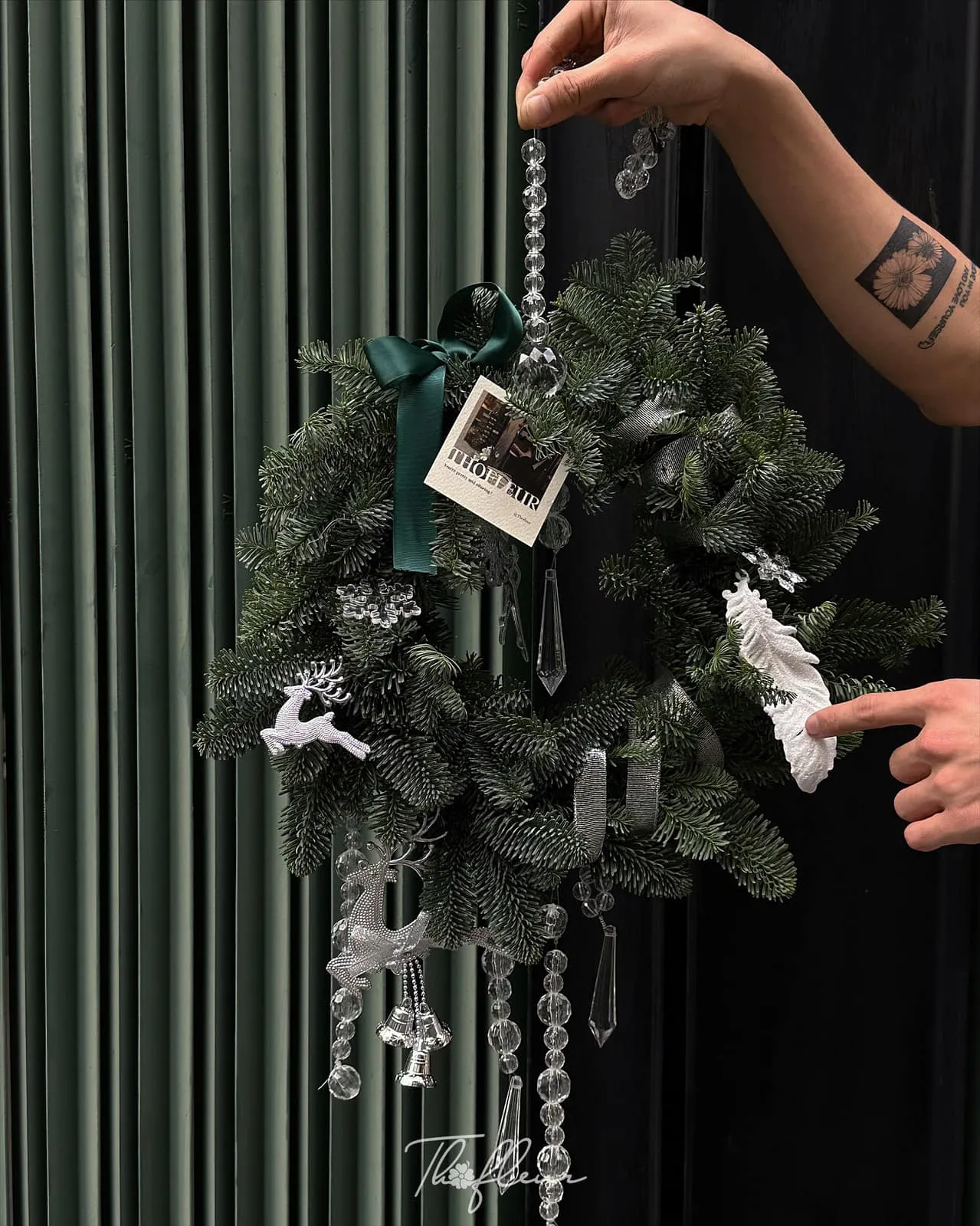 Vòng hoa Christmas 01