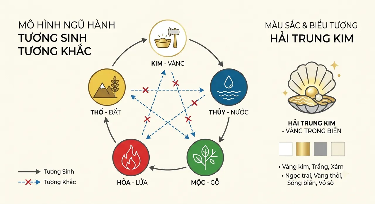 Bản mệnh Hải Trung Kim tuổi Giáp Tý