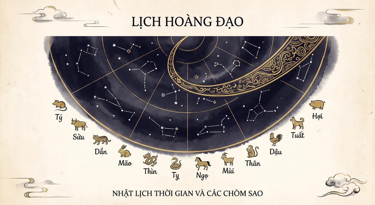 ngày hoàng đạo giờ hoàng đạo là gì