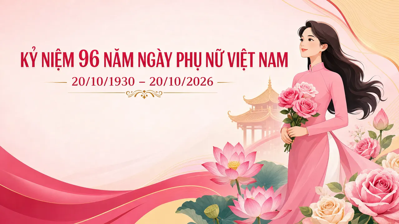 Lịch tháng 10/2026 đánh dấu ngày 20/10 rơi vào thứ Ba
