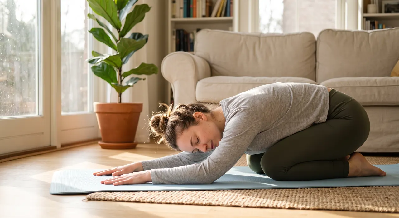 Yoga buổi sáng nhẹ nhàng