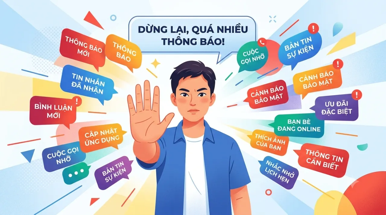 Hình ảnh thiết lập ranh giới kiên định khi đối phương không tôn trọng lời từ chối