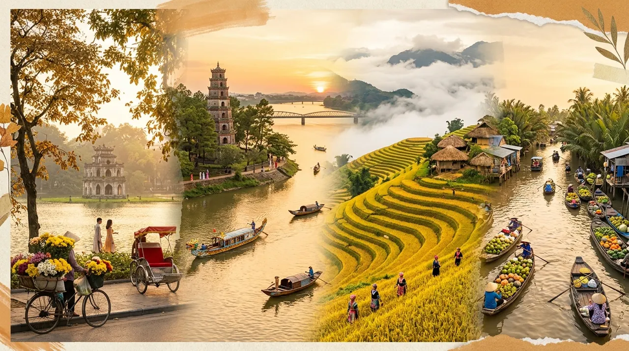 Tổng hợp các lễ hội mùa thu 2026 từ Bắc đến Nam