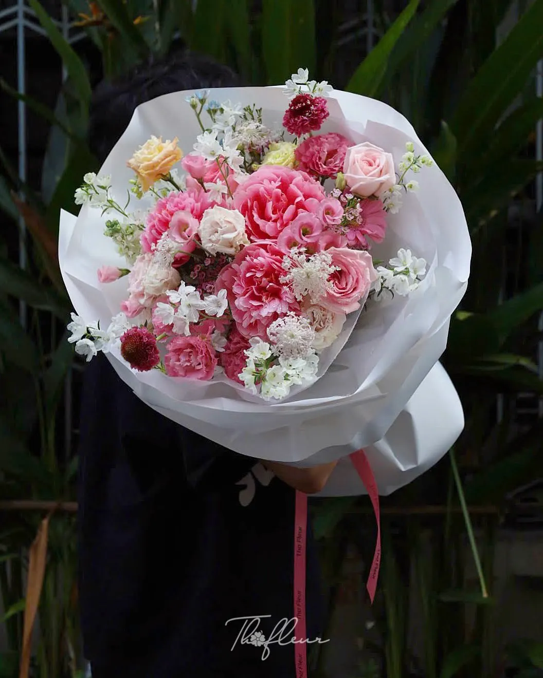 Bó hoa mẫu đơn 26