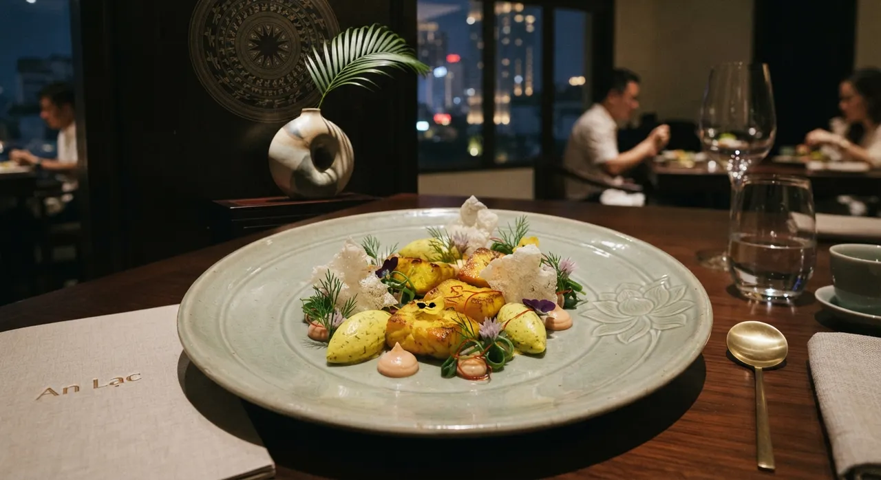 Món ăn đương đại Việt Nam tại nhà hàng đạt sao Michelin Guide 2026