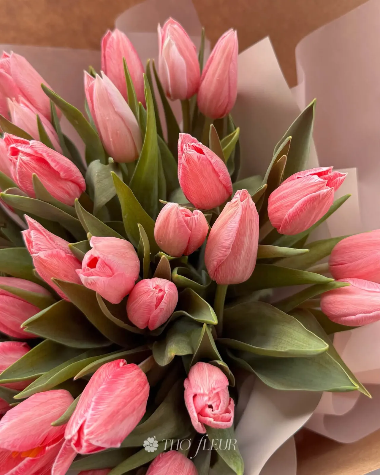 Bó hoa tulip 118
