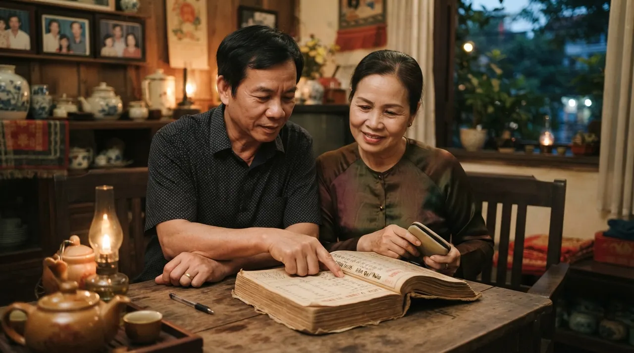 xem ngày tốt cưới hỏi theo lịch vạn niên